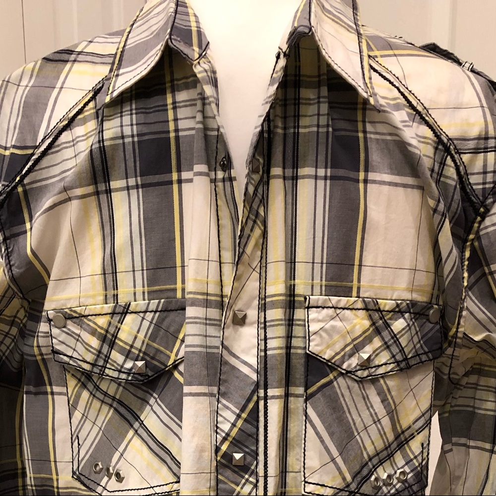 Buckle country and western shirt